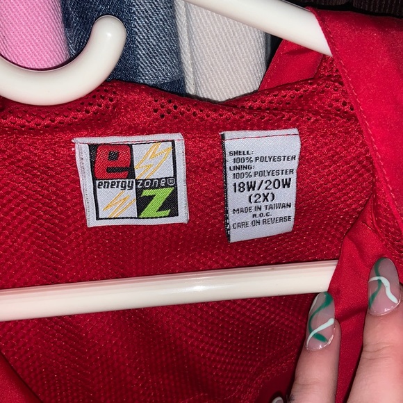 Red Windbreaker - Picture 2 of 4